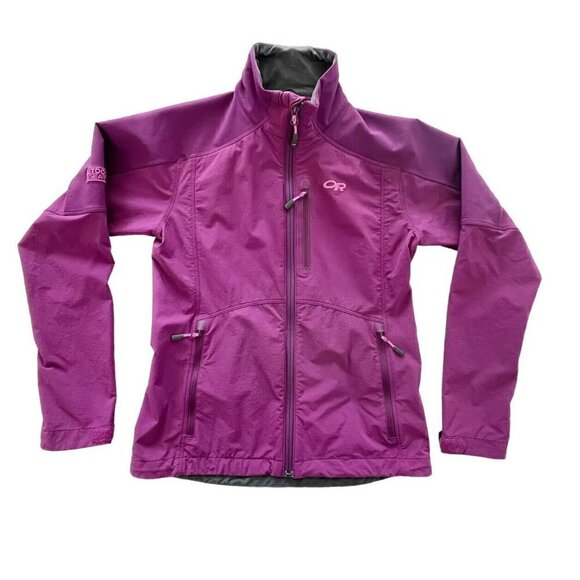 Outdoor Research Womens Sz S Circuit Jacket Raspberry Purple - Picture 11 of 11